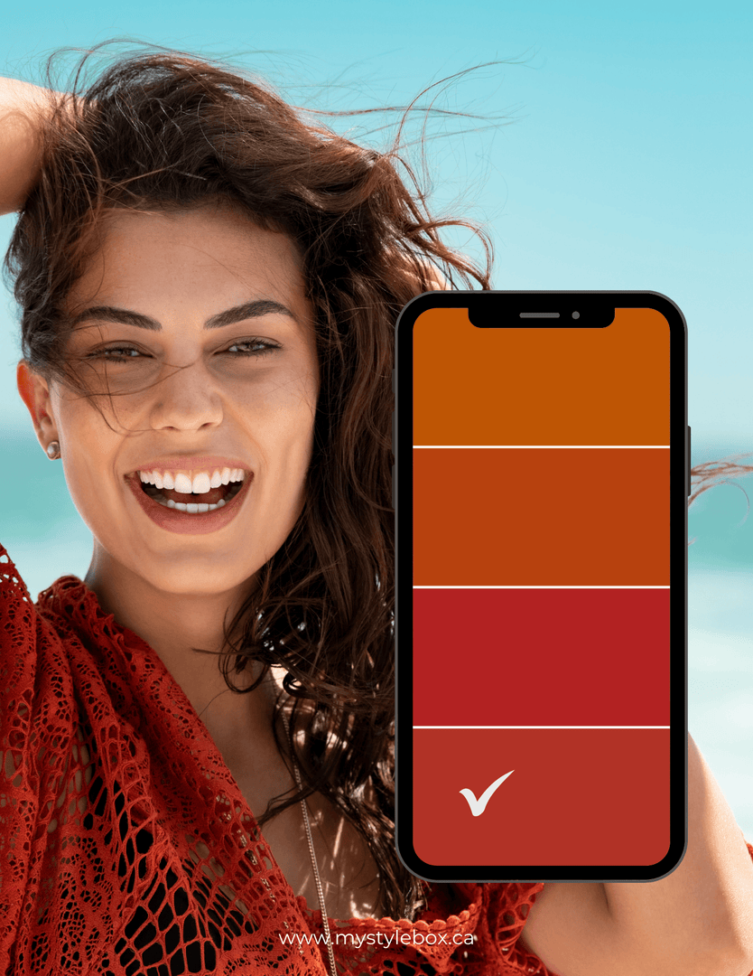 Digital Seasonal Color Analysis Palette