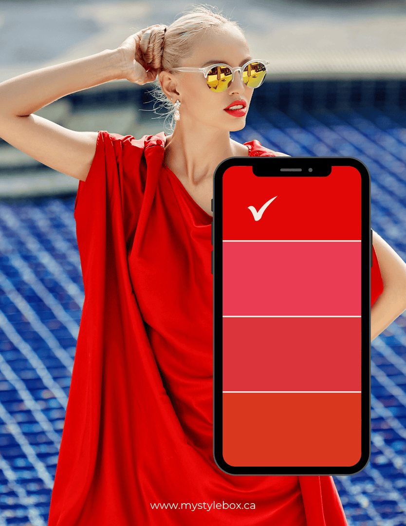Digital Seasonal Color Analysis Palette