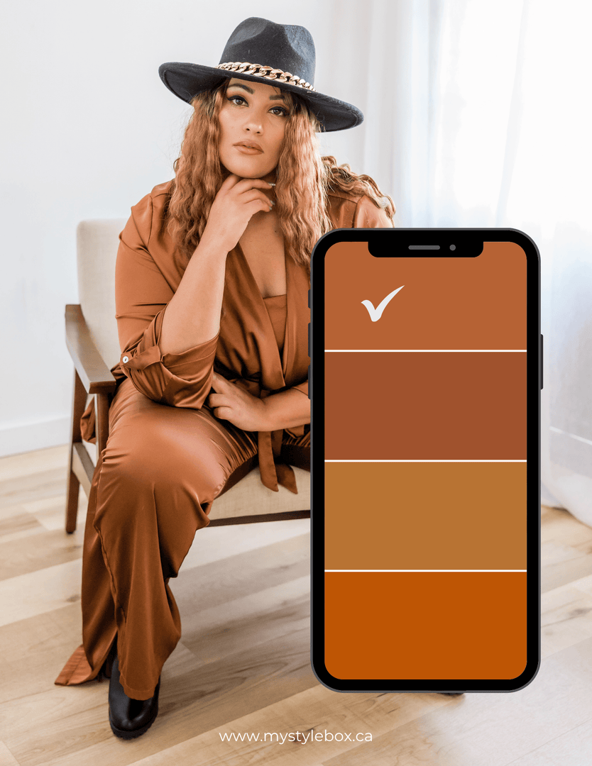 Digital Seasonal Color Analysis Palette