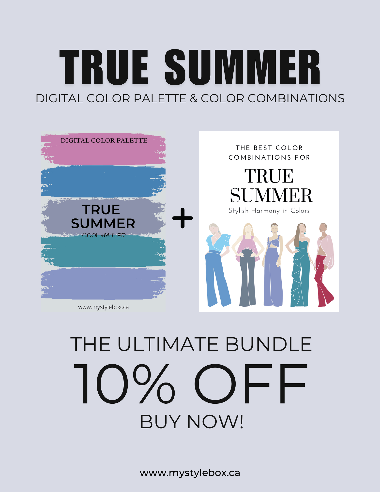 Digital Seasonal Color Palette and Combinations