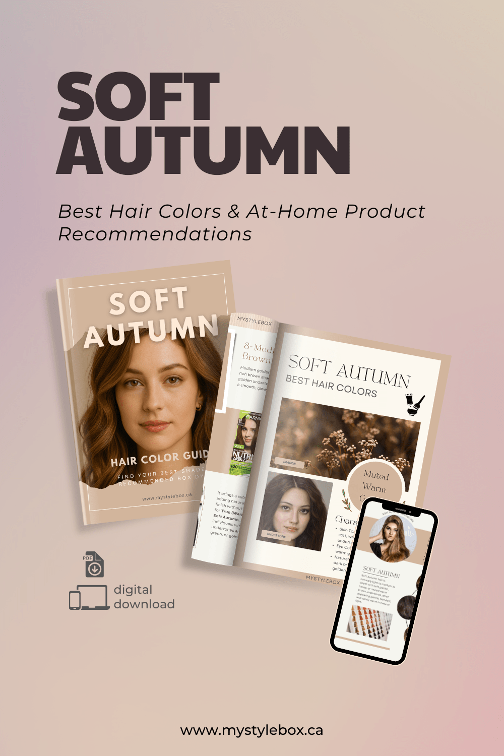 Soft Autumn Hair Color Guide: Best Shades & At-Home Color Options