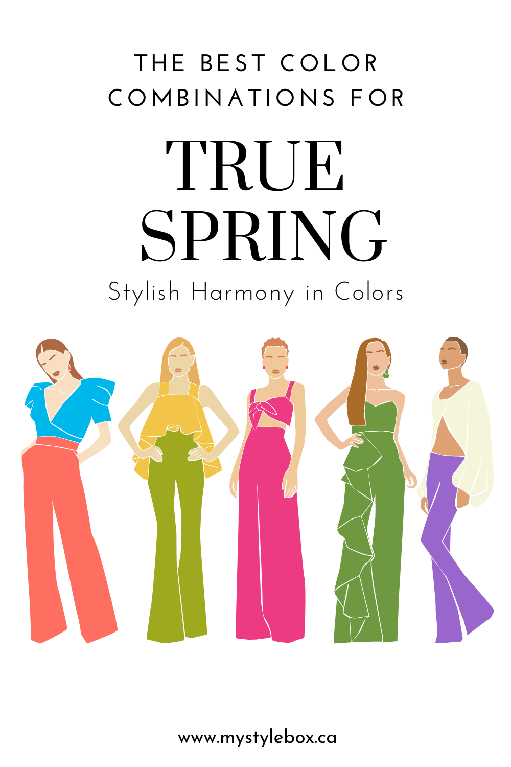 True Spring Season Color Combinations