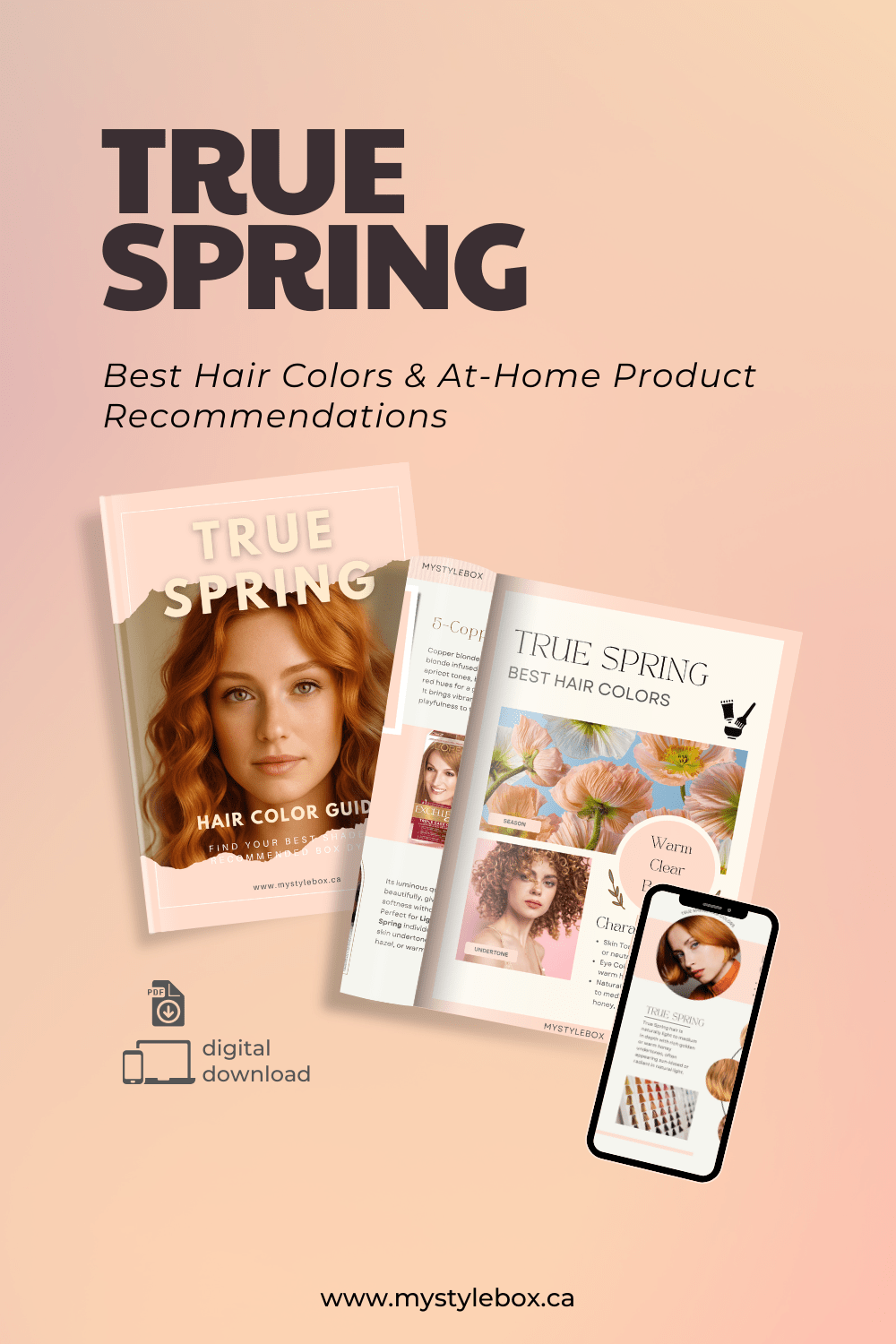 True Spring Hair Color Guide: Best Shades & At-Home Color Options