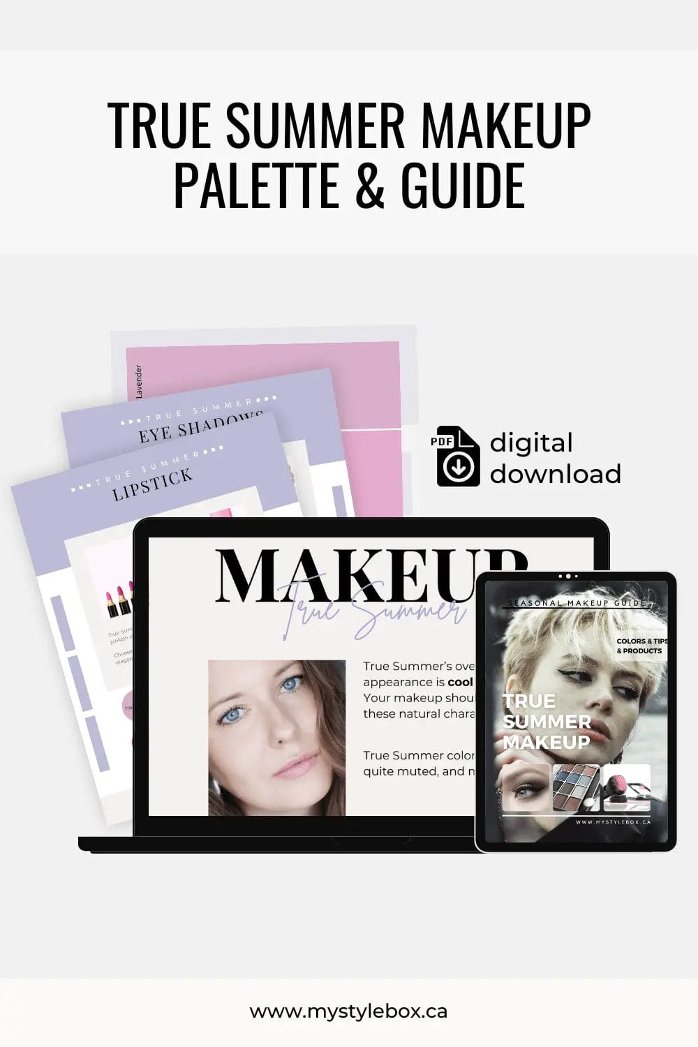 True Summer Color Season Makeup Guide