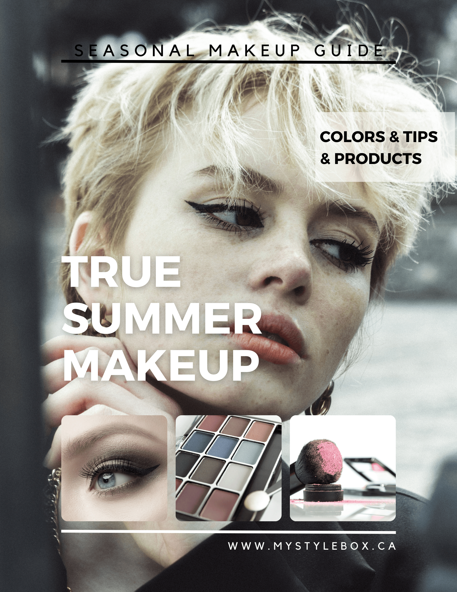 True Summer Digital Color Palette and Makeup Guide