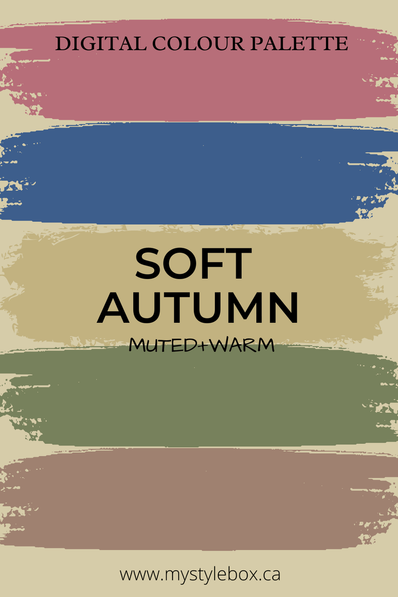 Soft Autumn Season Color Palette Instant Download