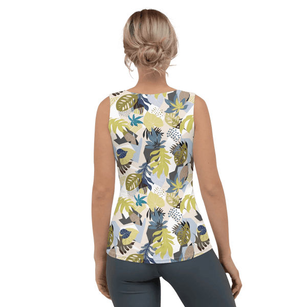 Printed Tank Tops for Soft Summer Seasonal Color Palette
