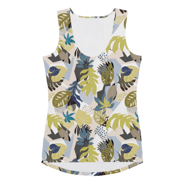 Printed Tank Tops for Soft Summer Seasonal Color Palette