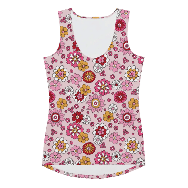 Printed Tank Tops for Bright Spring Seasonal Color Palette
