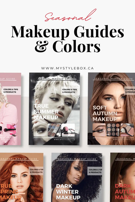 Makeup Guides and Colors for 12 Color Seasons