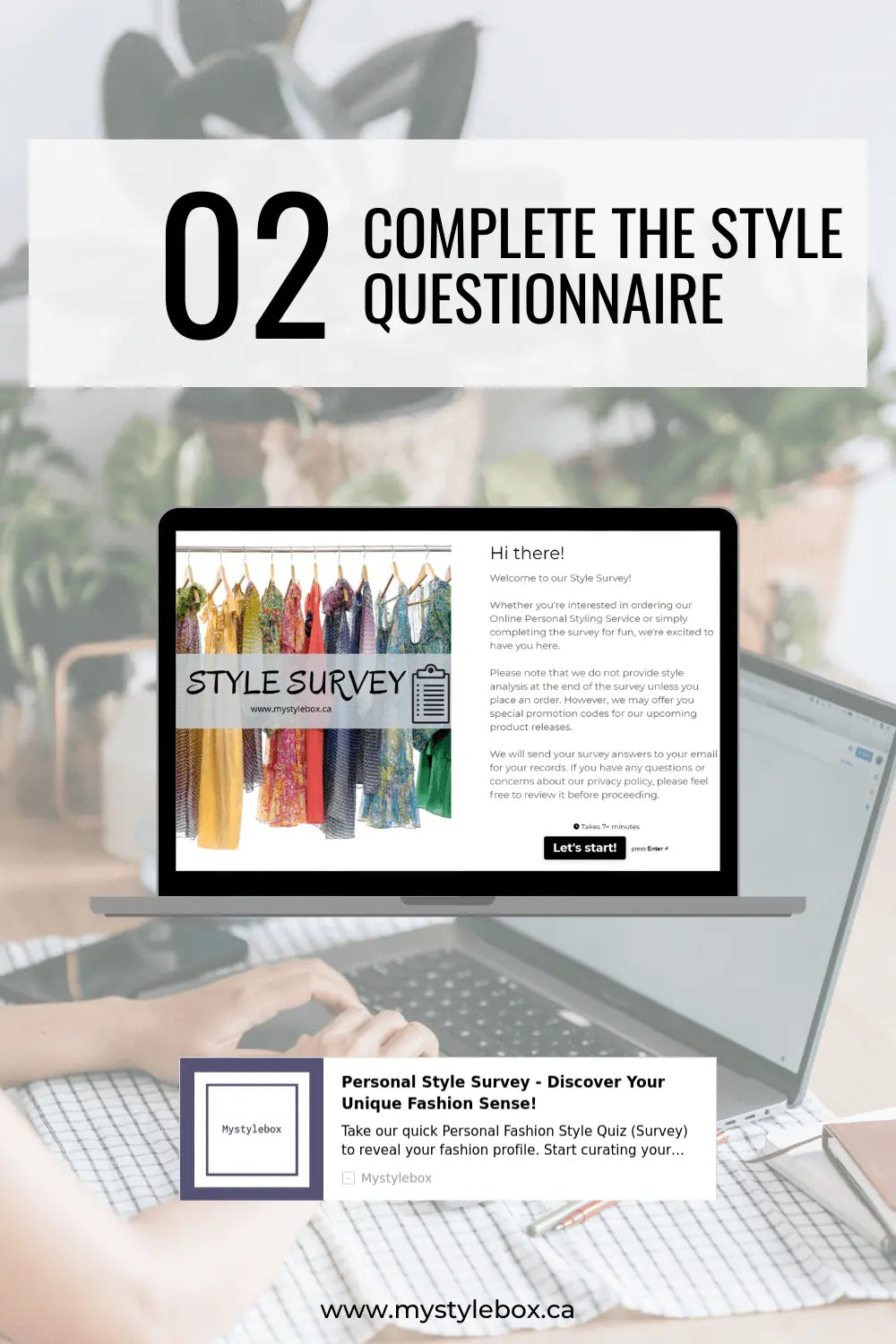 Stylisme personnel en ligne