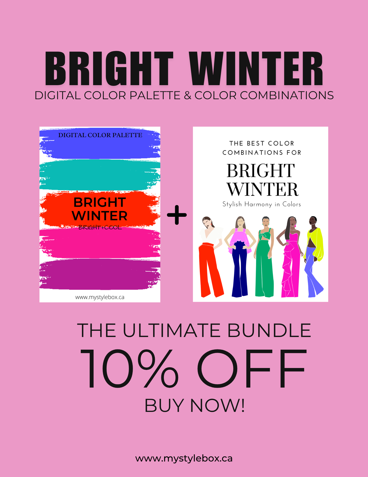 Digital Seasonal Color Palette and Combinations