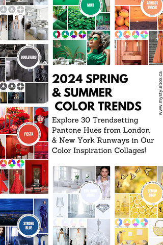 2024 Spring and Summer Fashion Color Trends