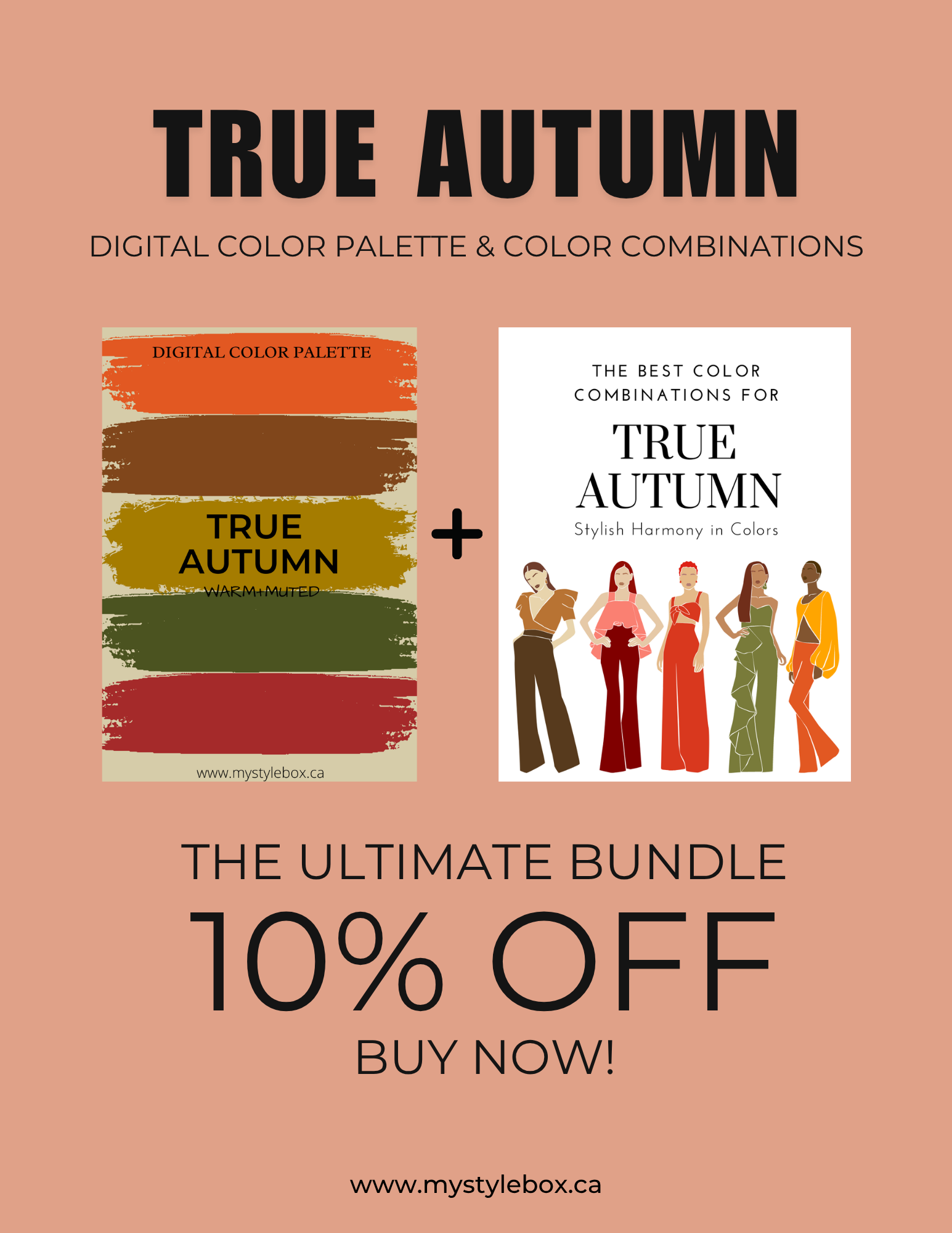 Digital Seasonal Color Palette and Combinations