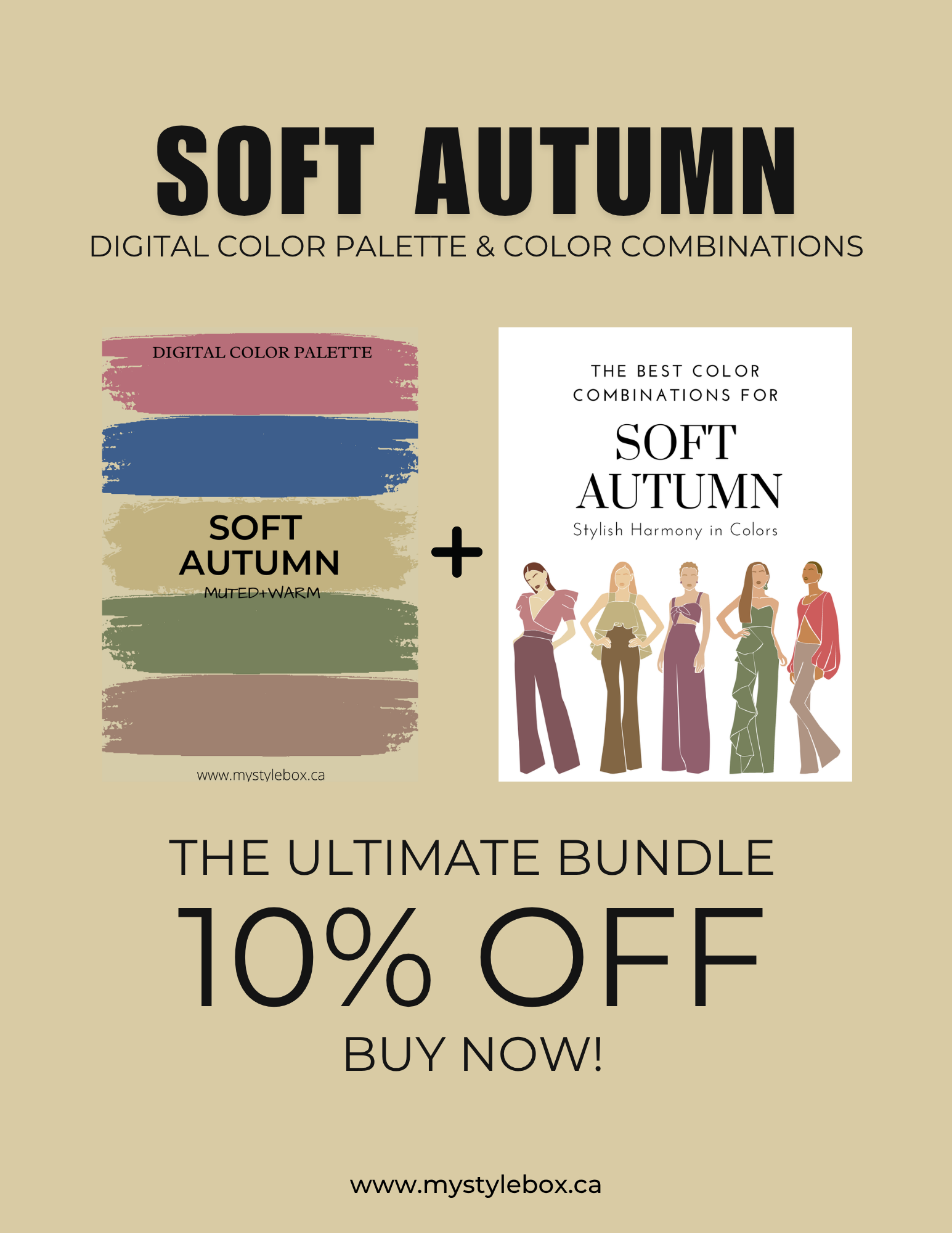 Digital Seasonal Color Palette and Combinations