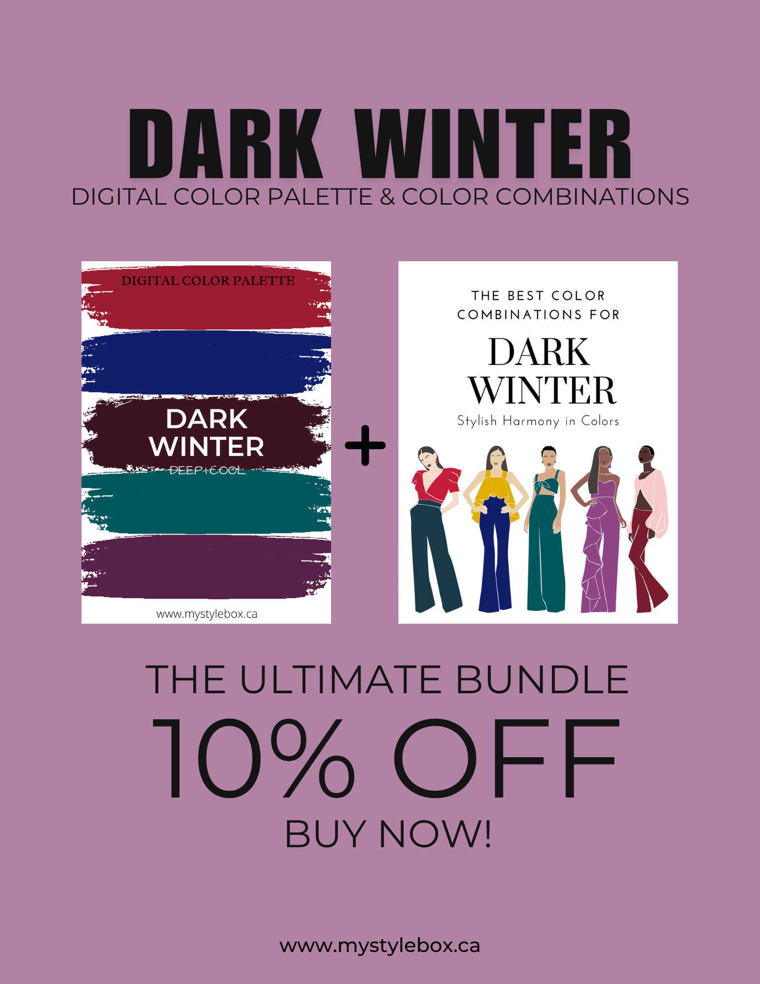 Digital Seasonal Color Palette and Combinations