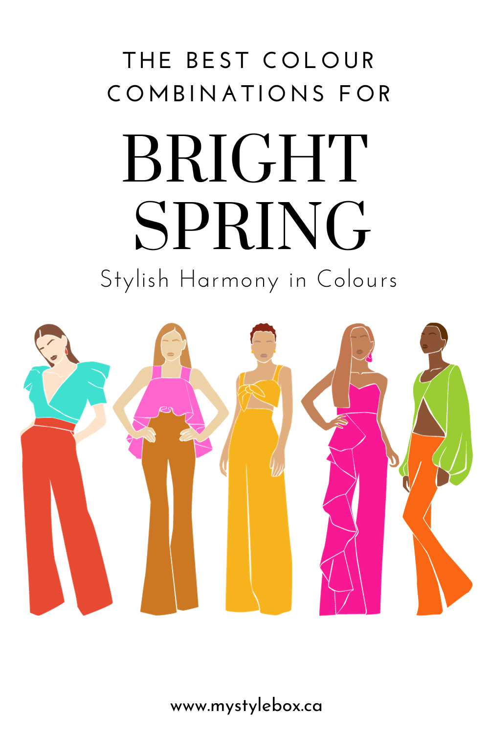 Bright Spring Season Color Combinations