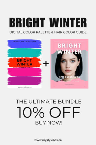 Bright Winter Color Season Hair Color Guide Mystylebox
