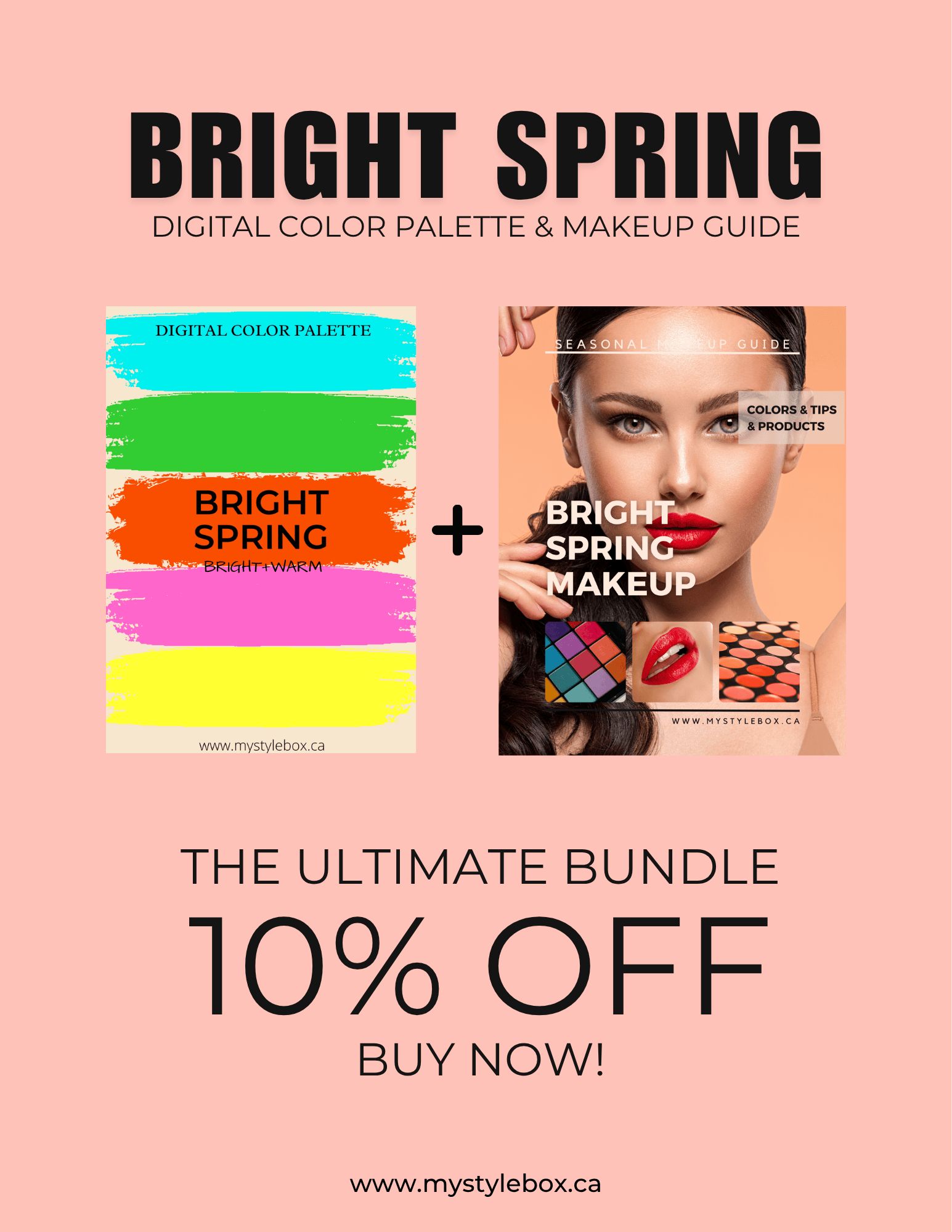Bright Spring Color Season Makeup Guide