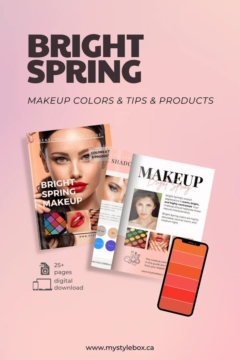 Bright Spring Season Makeup Guide : Colors, Tips & Products