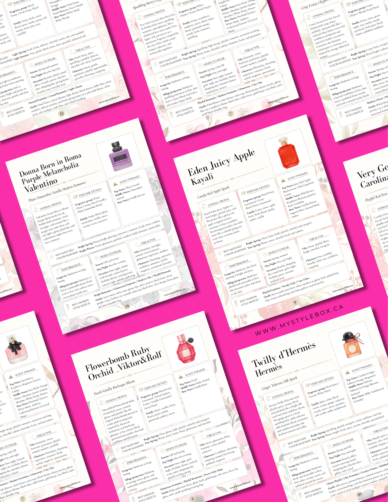 Bright Spring Fragrance Guide | Perfume Recommendations for Your Color Season