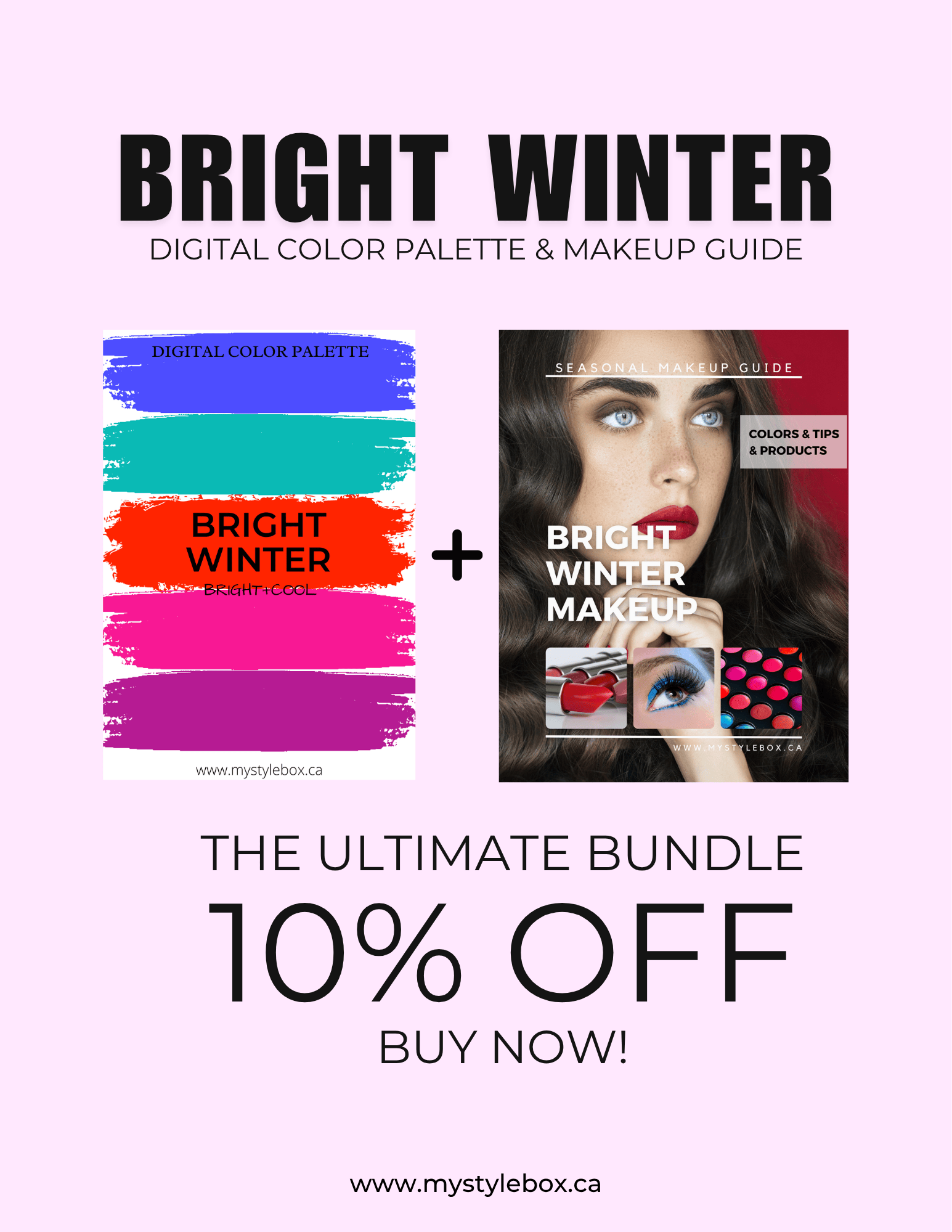 Bright Winter Color Season Makeup Guide