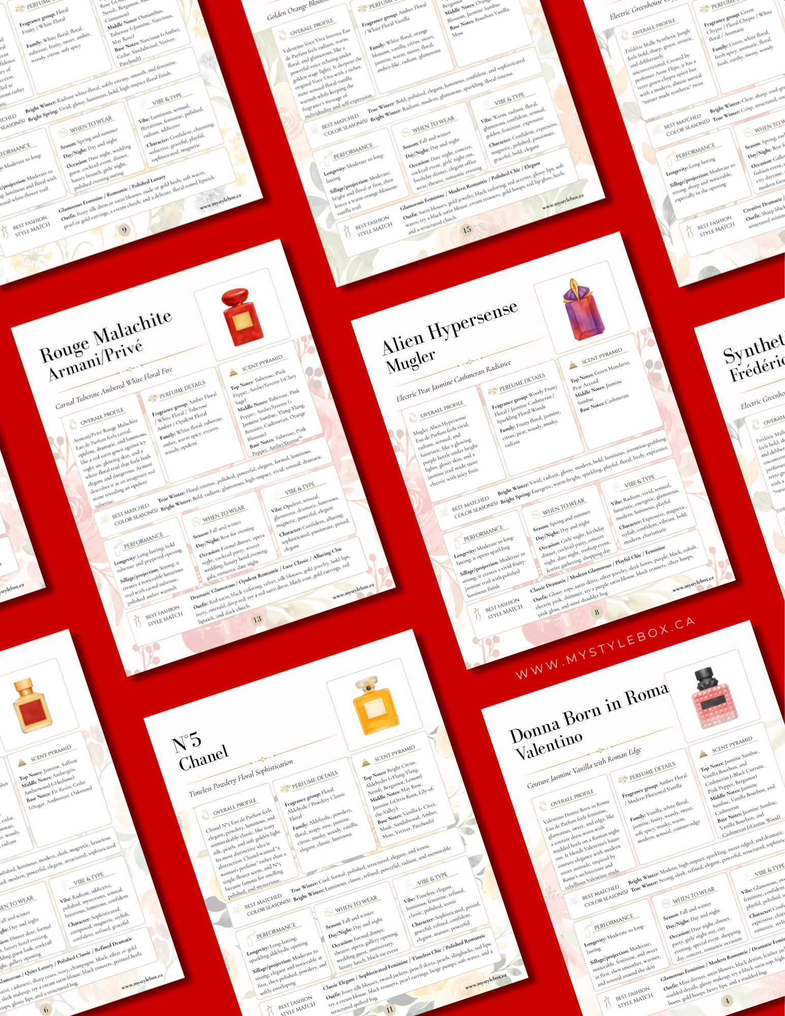 Bright Winter Fragrance Guide | Perfume Recommendations for Your Color Season