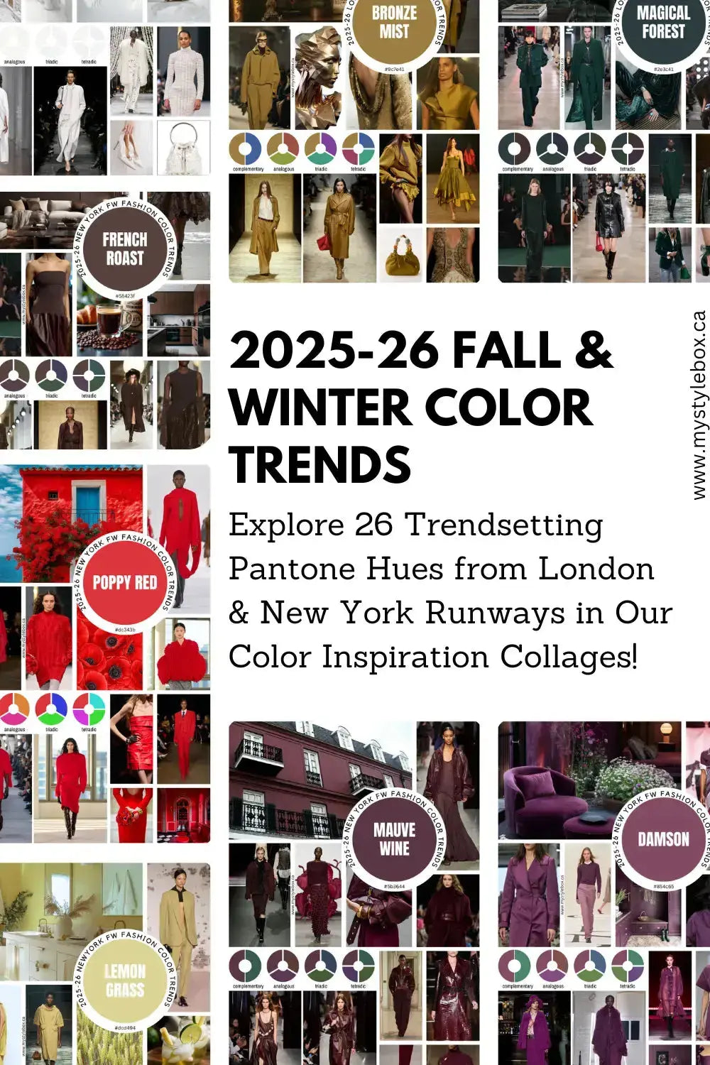 2024-2025 Autumn and Winter Fashion Color Trends (Copy) Mystylebox
