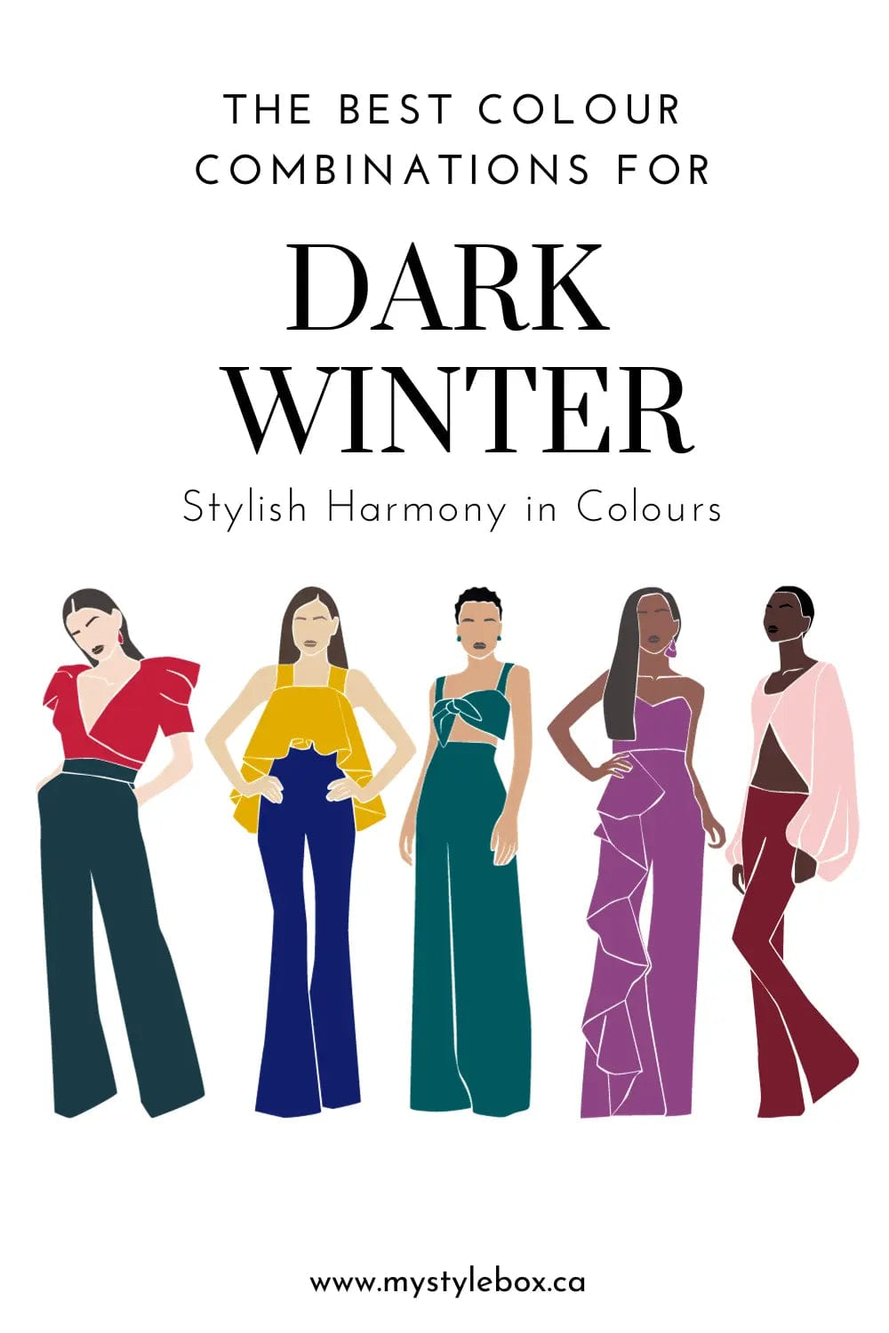 Dark Winter Season Guide: Color Palette & Fashion Tips