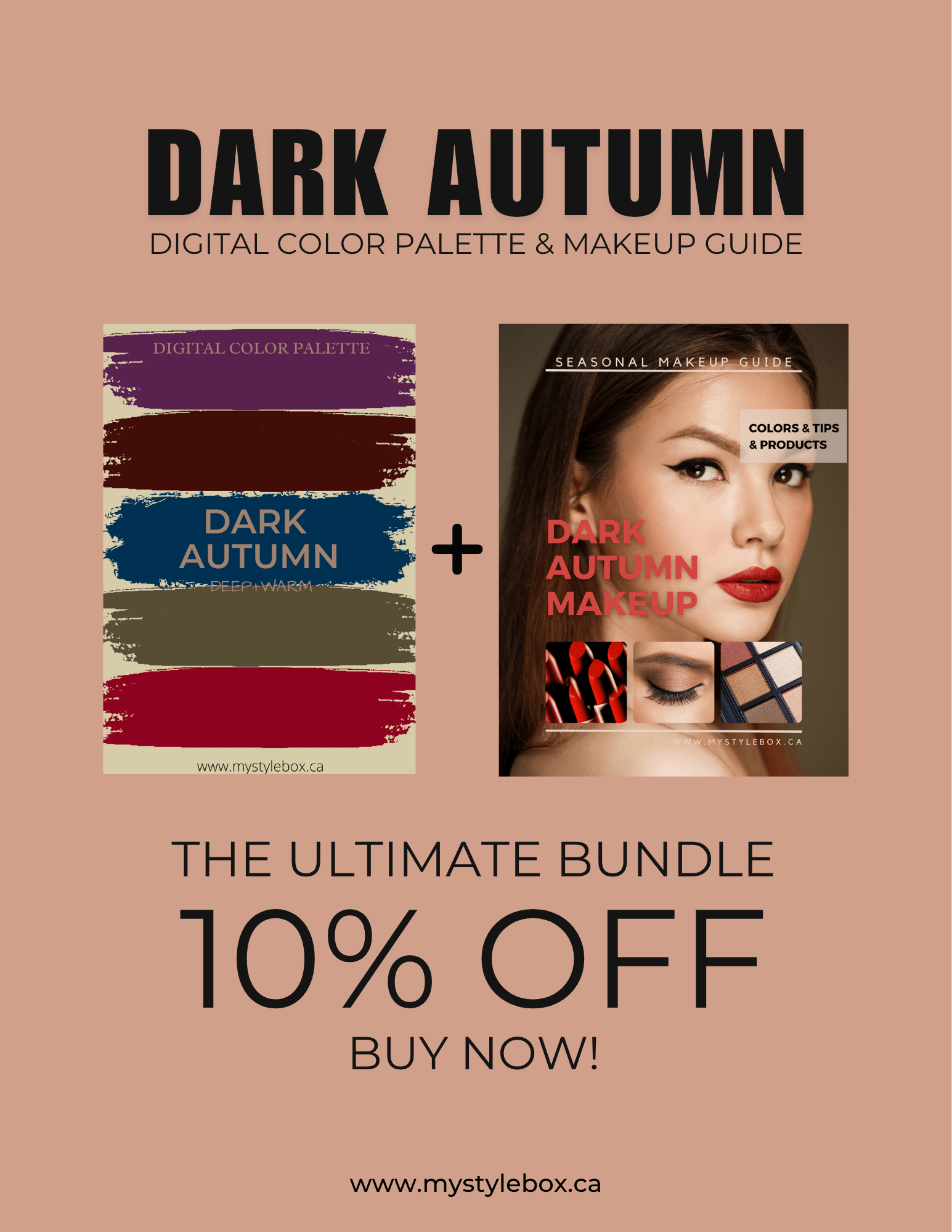 Dark Autumn Color Season Makeup Guide