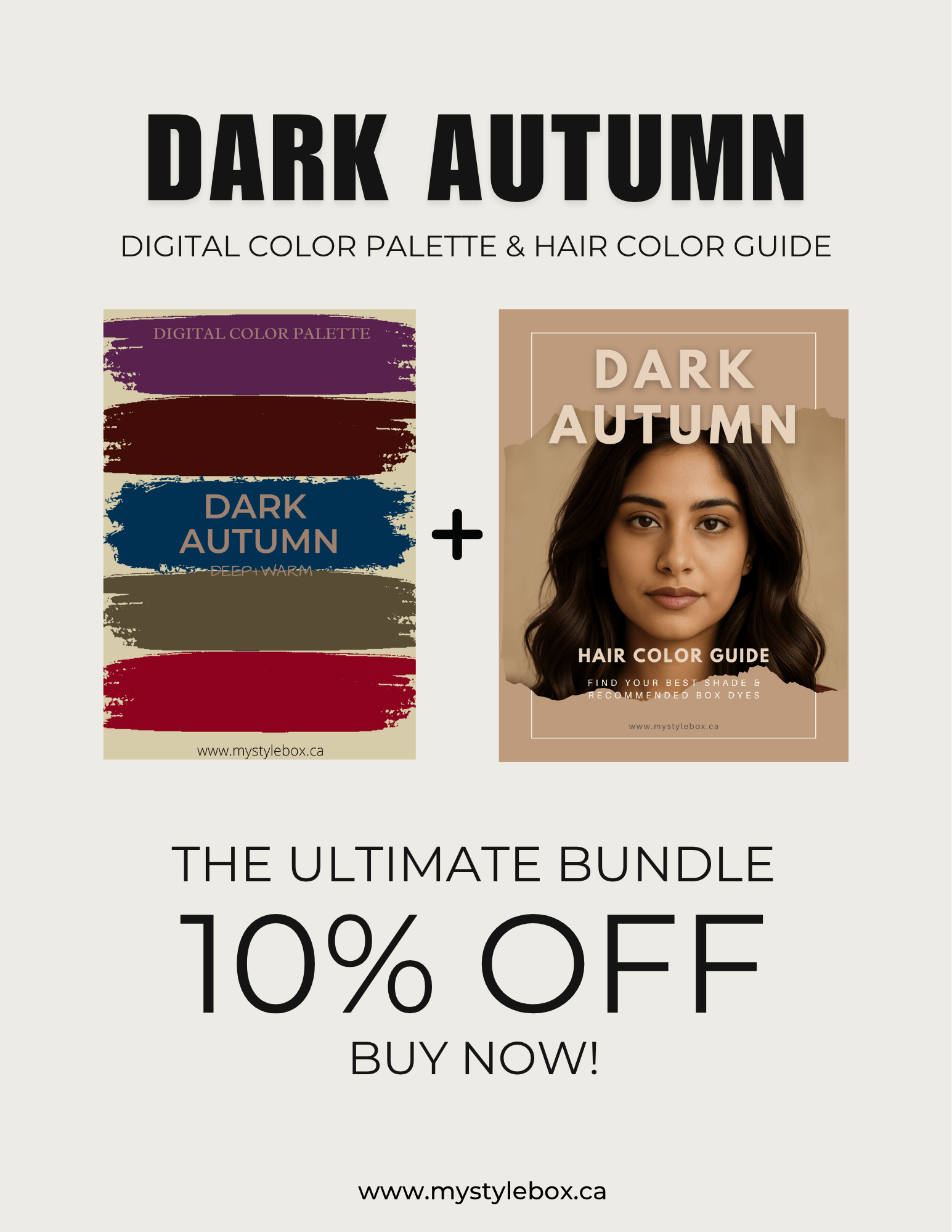 Dark Autumn Season Hair Color Guide