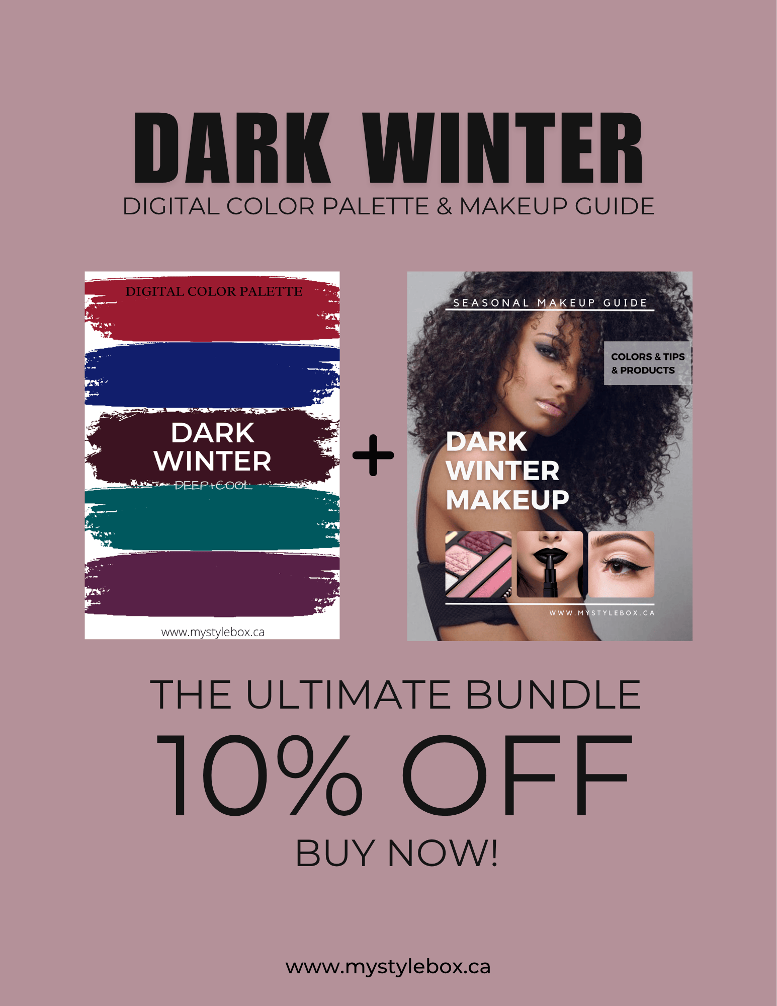Dark Winter Color Season Makeup Guide
