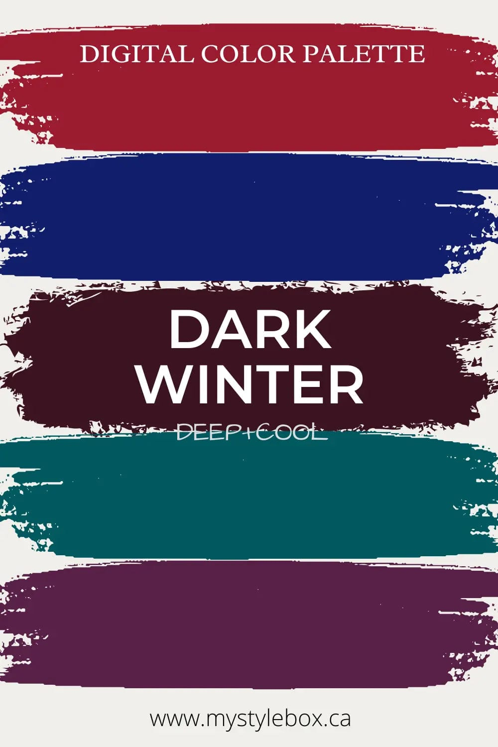 Daek Color Dark Winter Season Guide: Color Palette & Fashion Tips - Mystylebox