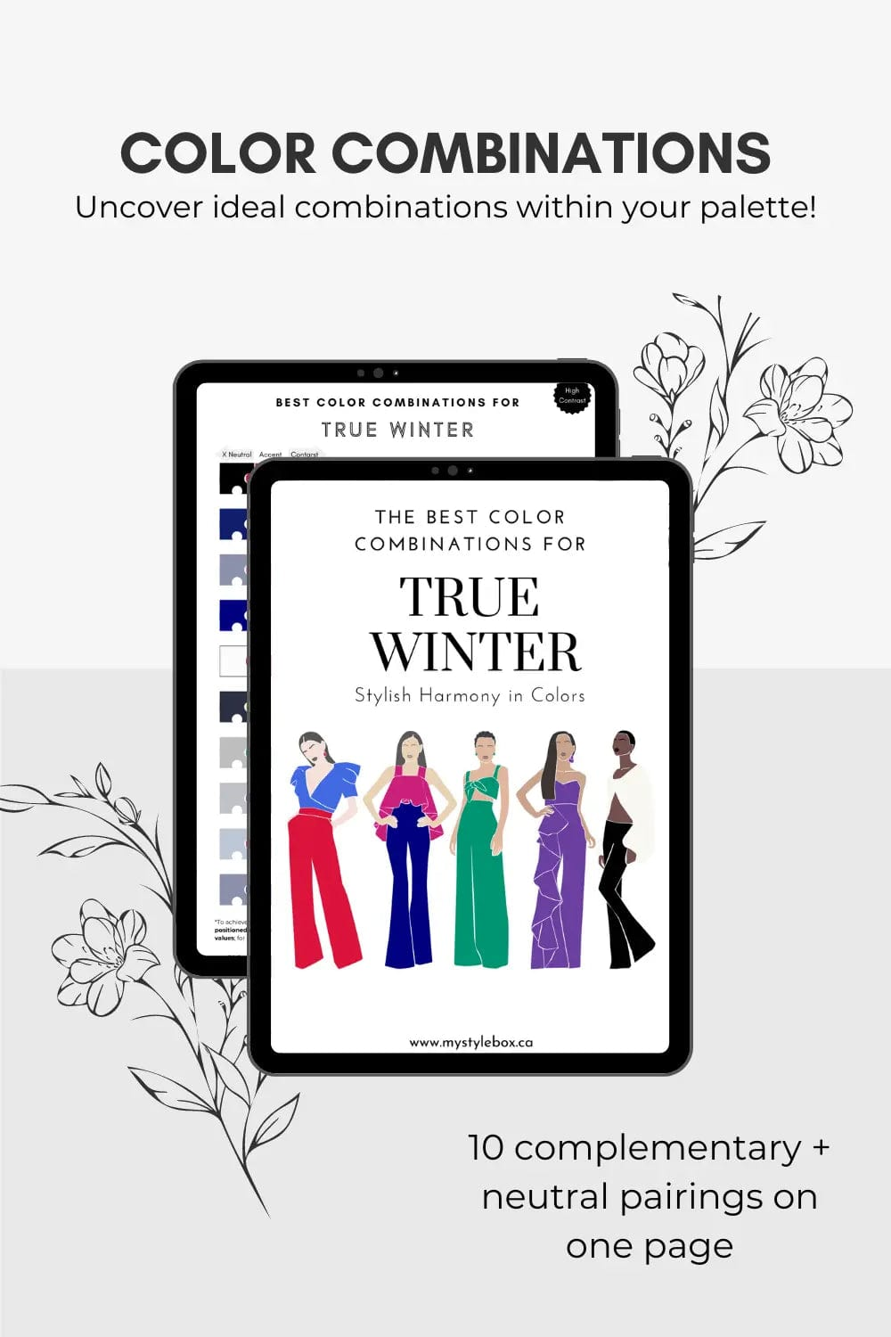 True Winter Season Guide: Color Palette & Fashion Tips