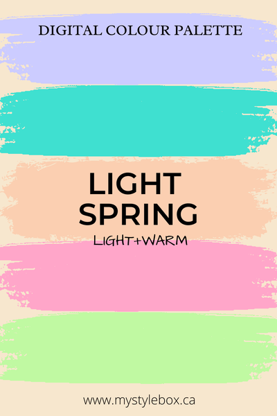 Light Spring Season Color Palette
