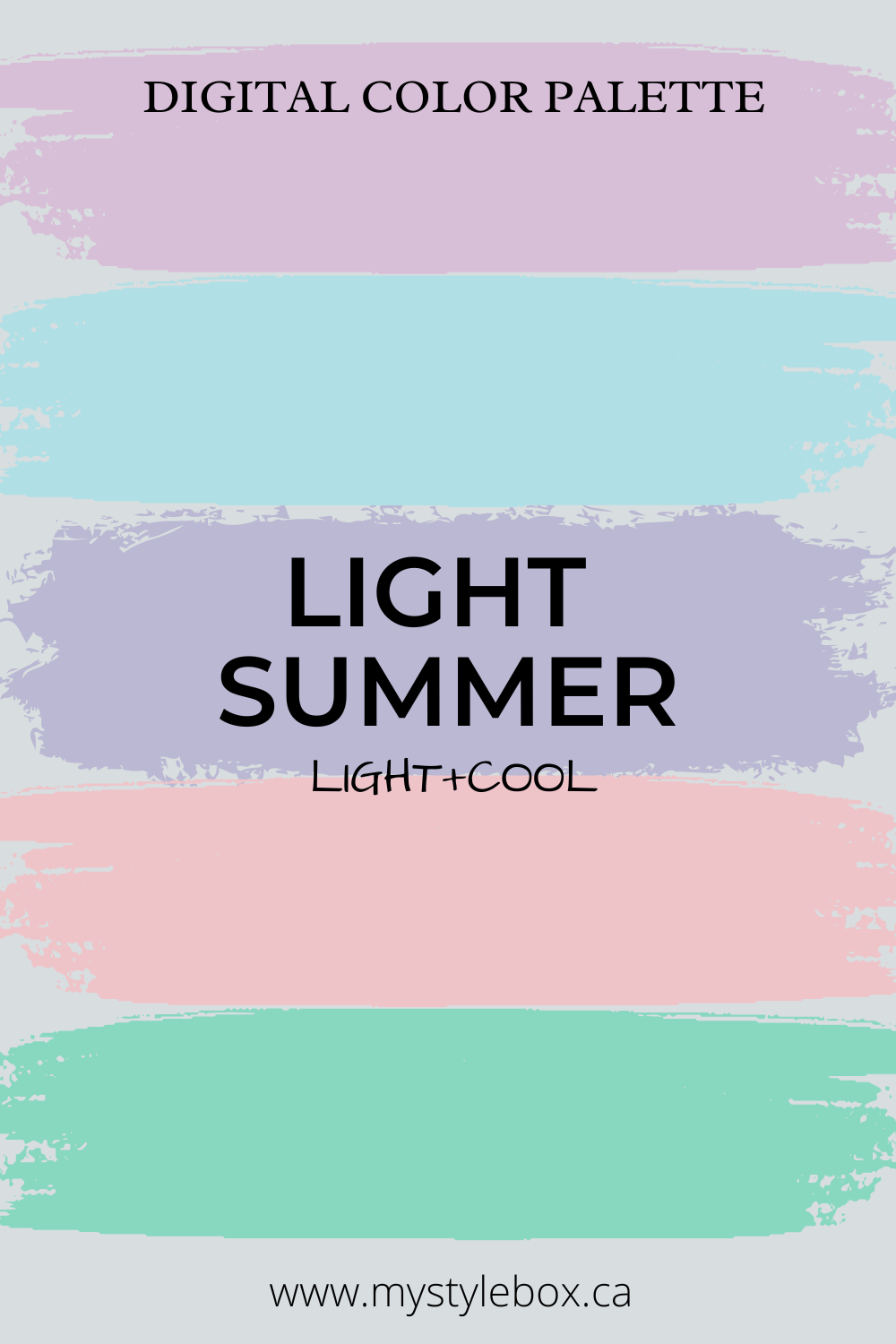 Light Summer Season Color Palette
