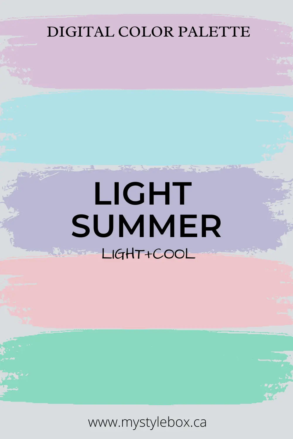 Light Summer Season Color Palette