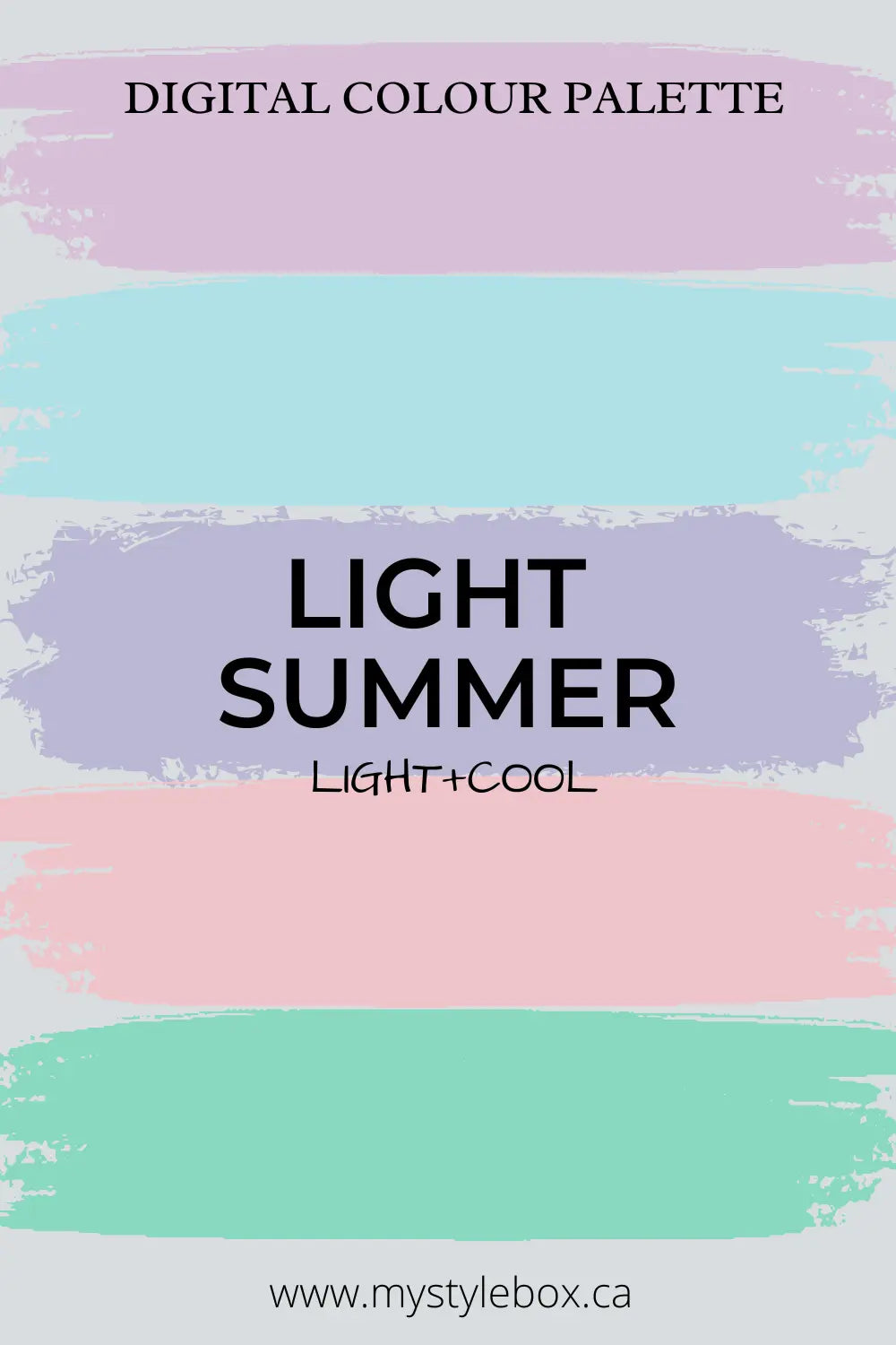 Light Summer Season Color Palette