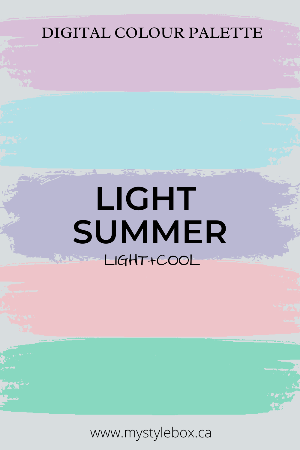 Light Summer Season Color Palette