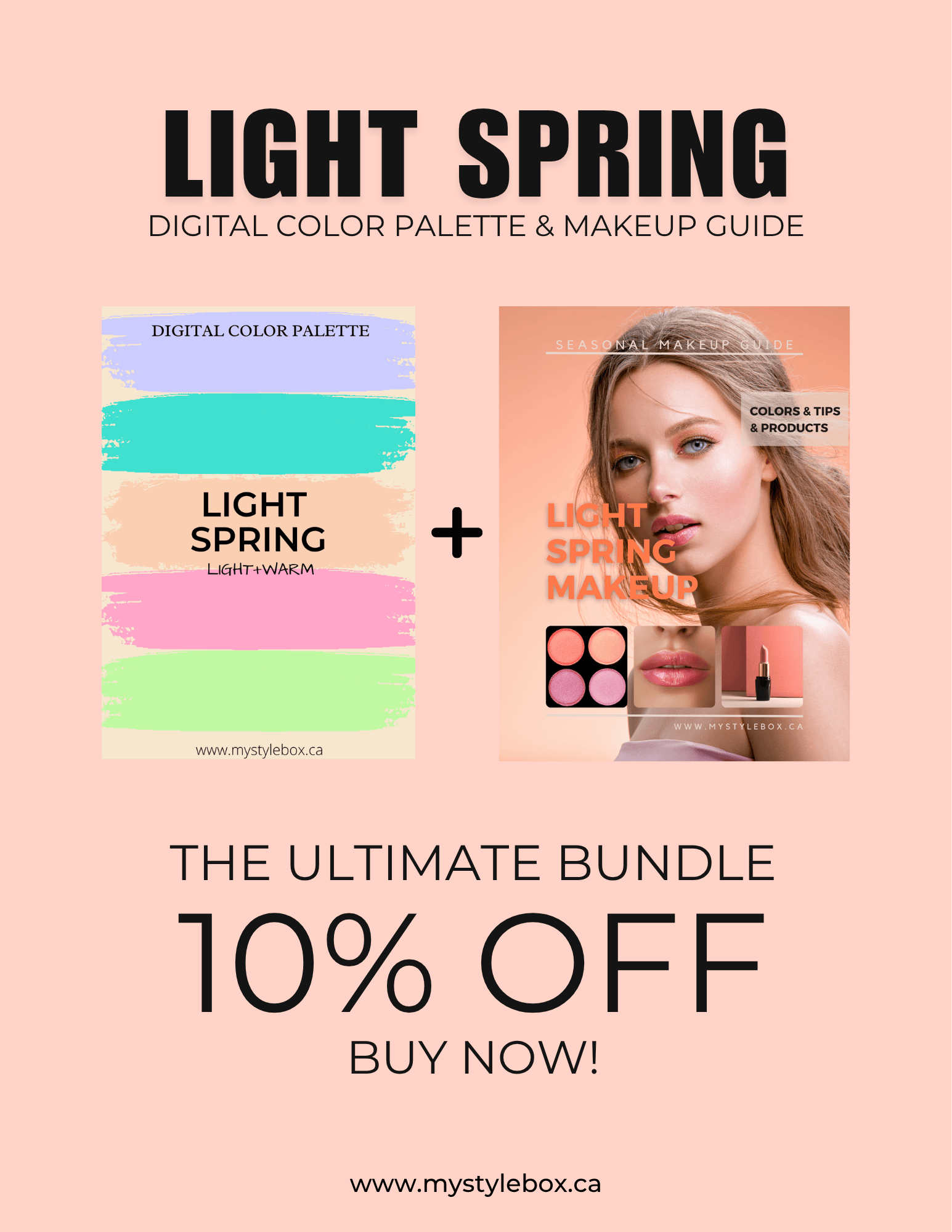 Light Spring Color Season Makeup Guide