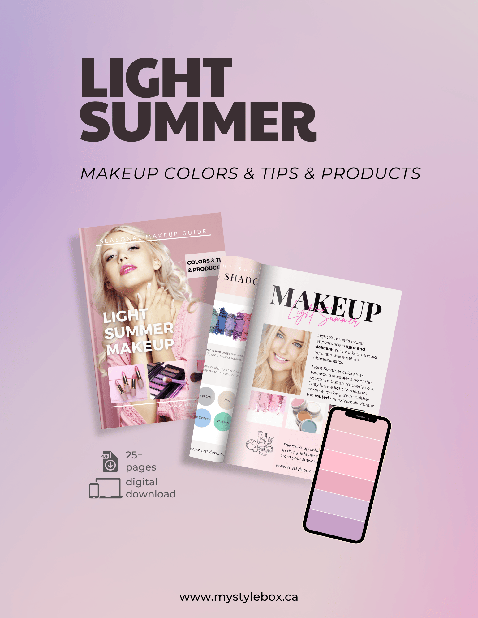 Light Summer Color Season Makeup Guide