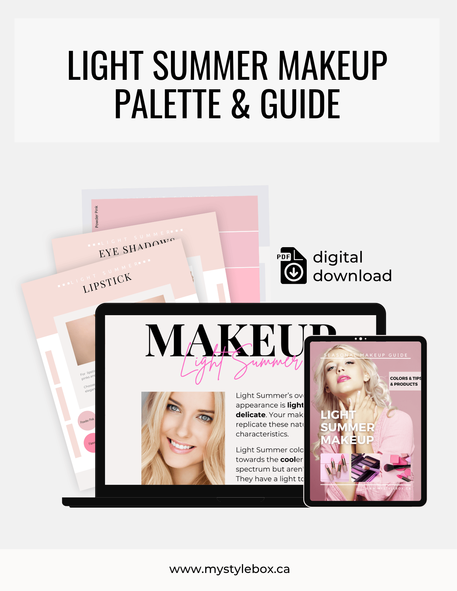 Light Summer Color Season Makeup Guide