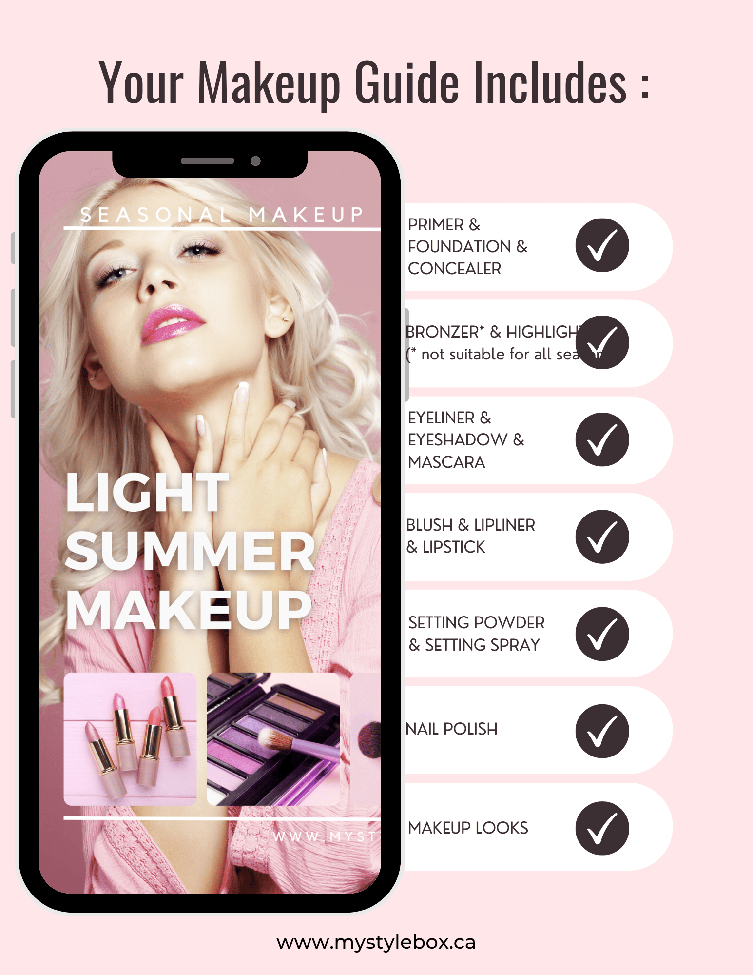 Light Summer Color Season Makeup Guide