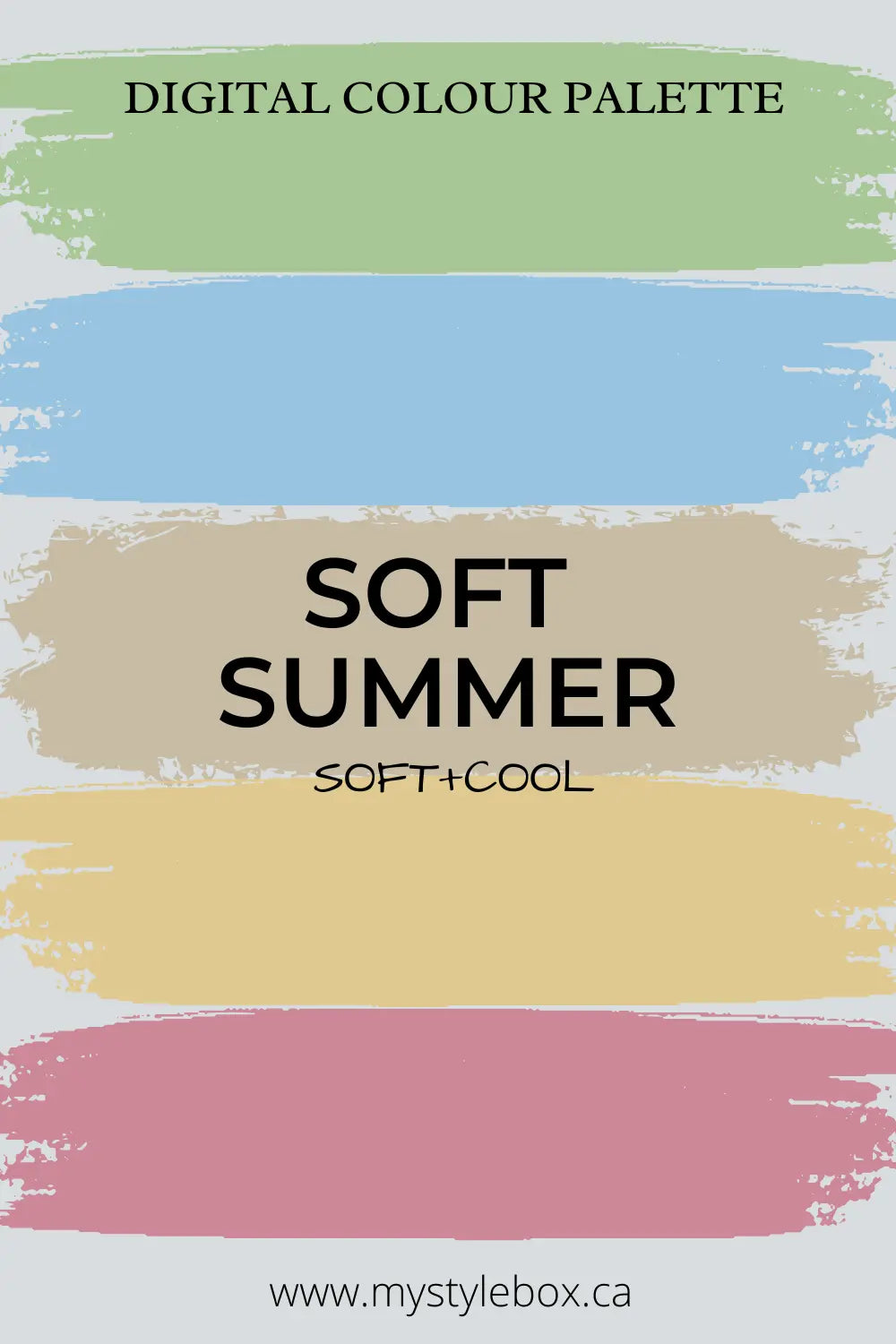 Soft Summer Season Color Palette