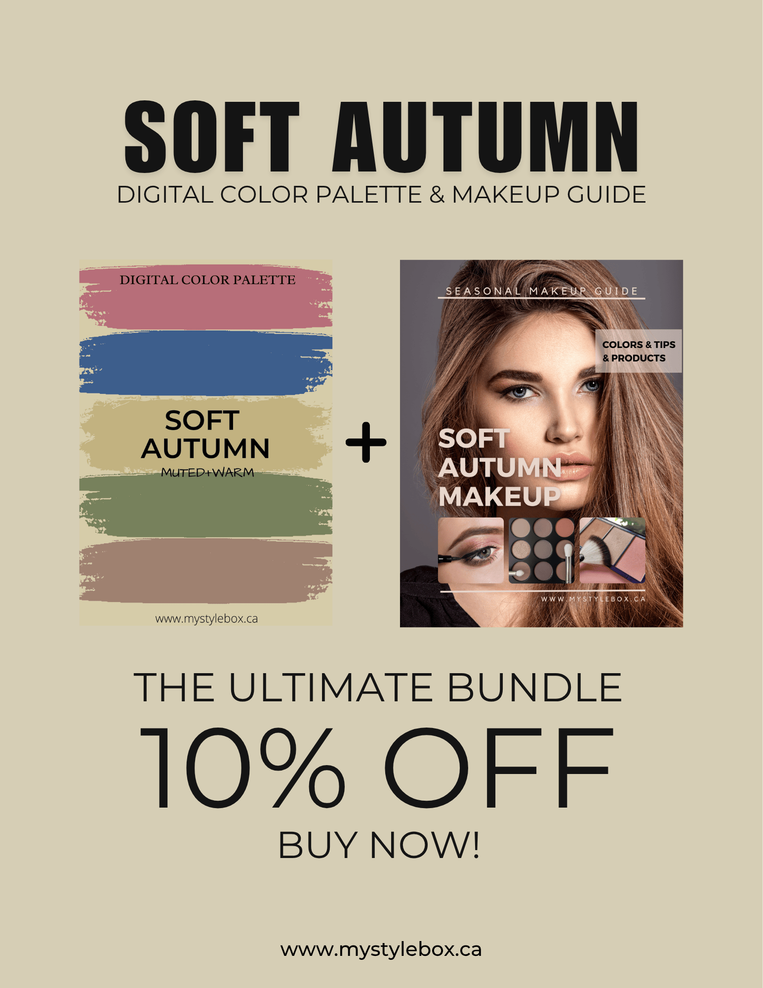 Soft Autumn Color Season Makeup Guide