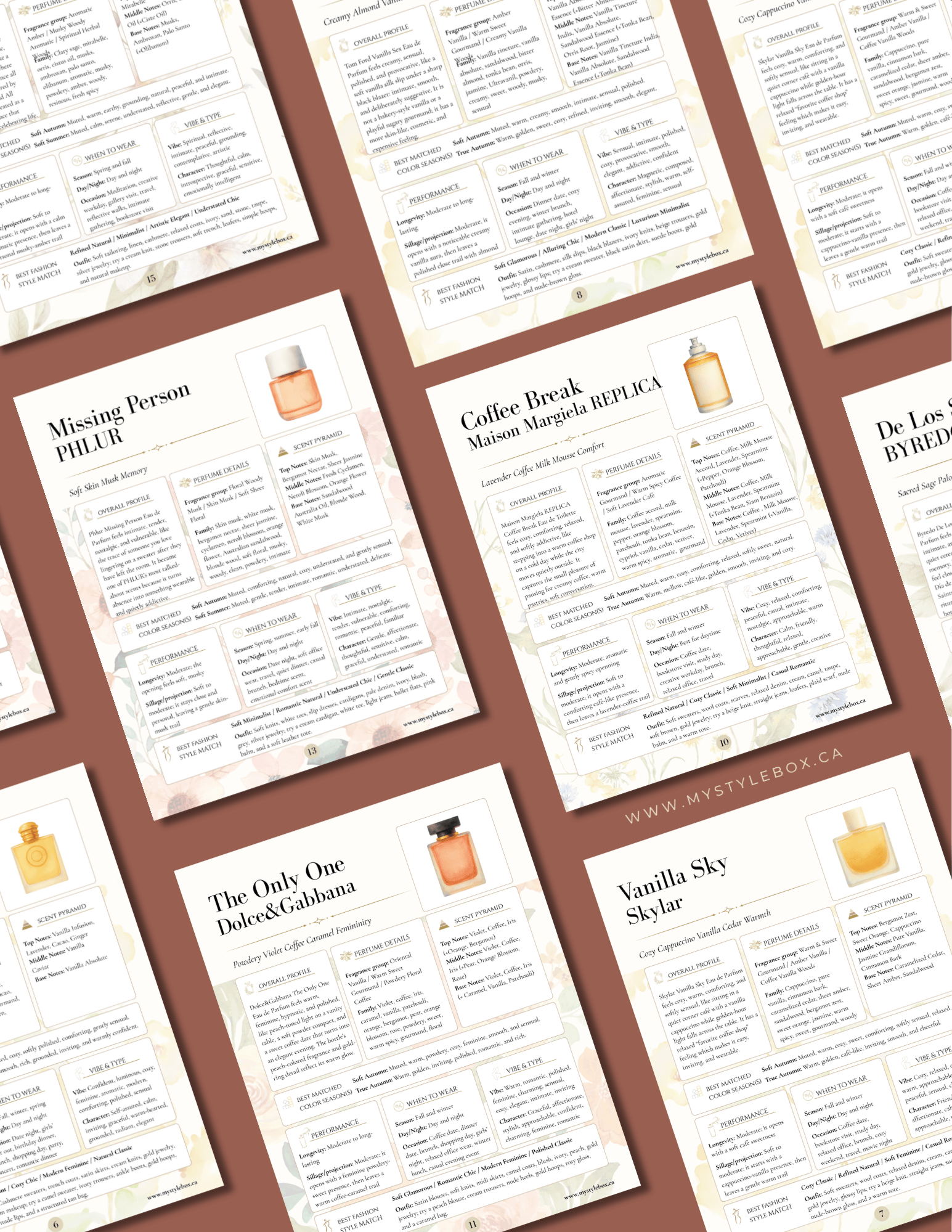 Soft Autumn Fragrance Guide | Perfume Recommendations for Your Color Season