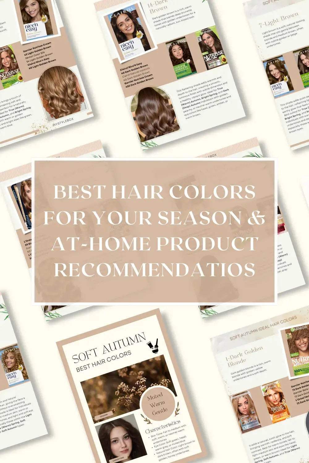 Soft Autumn Hair Color Guide