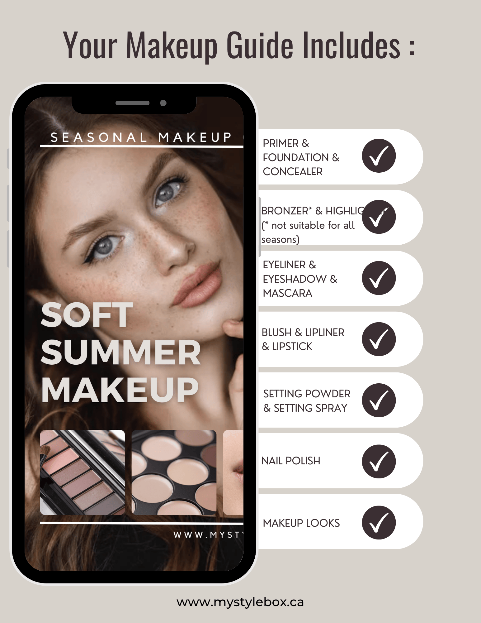 Soft Summer Color Season Makeup Guide