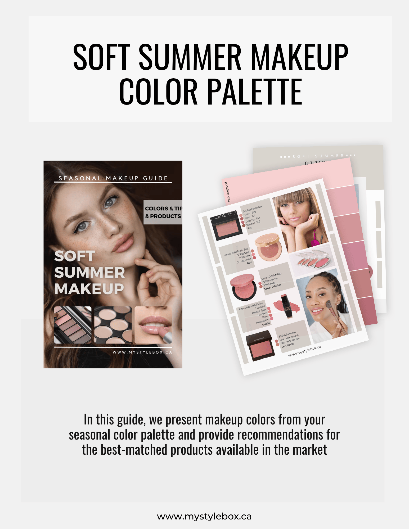 Soft Summer Color Season Makeup Guide