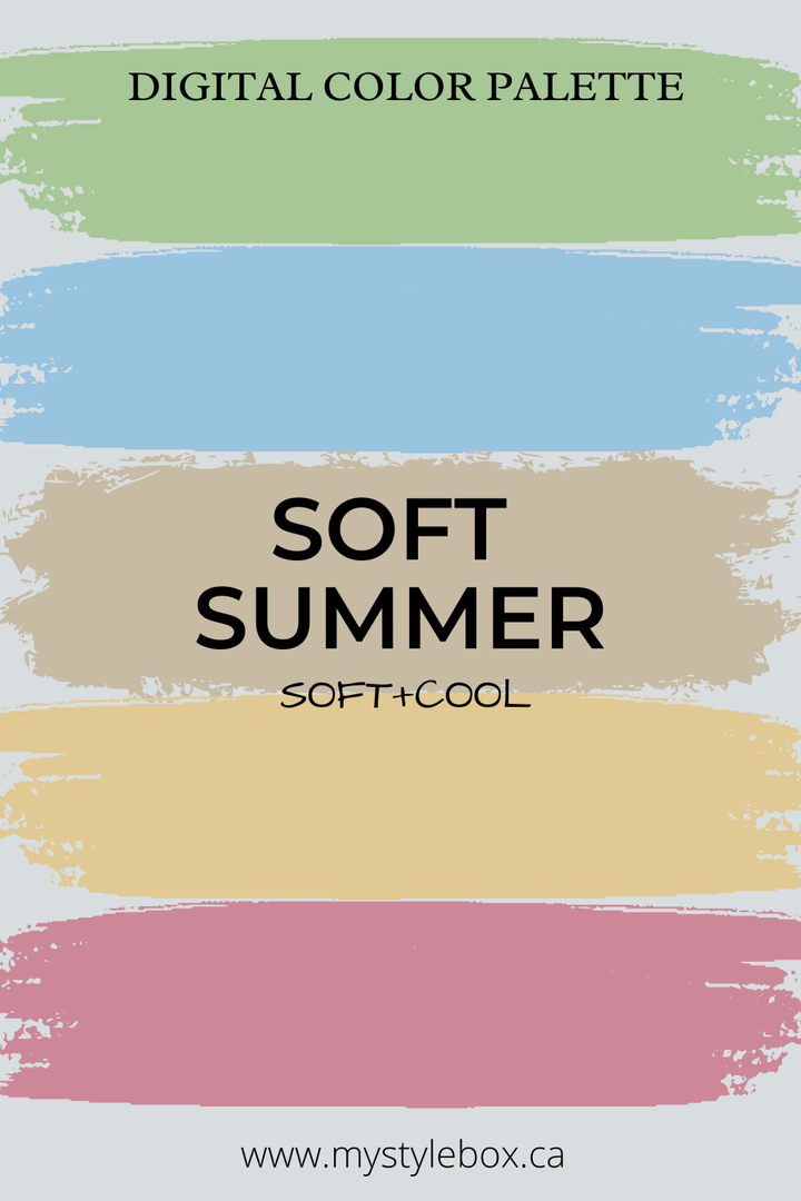 Soft Summer Seasonal Color Palette